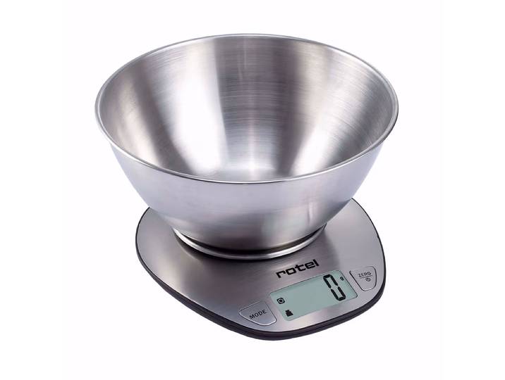 Rotel Küchenwaage Inox – grau
