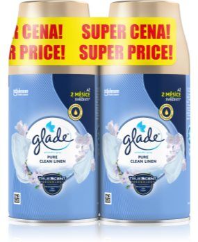 Glade Pure Clean Linen ambientador automático recarga 2x269 ml. Pure Clean Linen