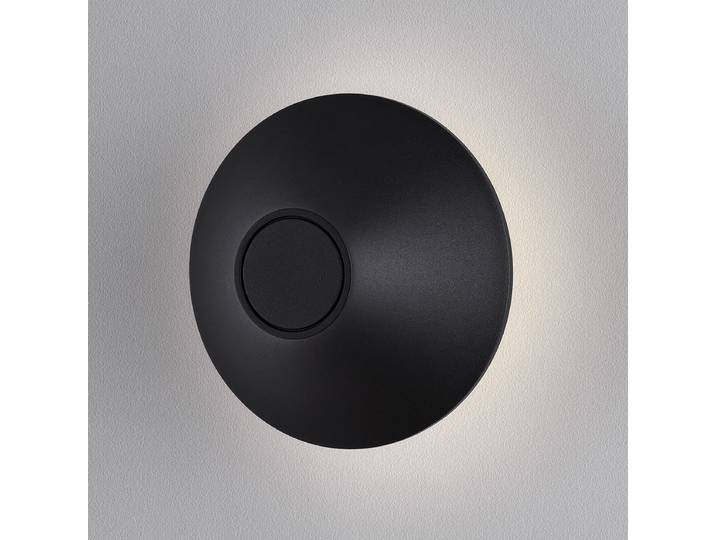 Applique LED Ø 16cm Noir/Noir