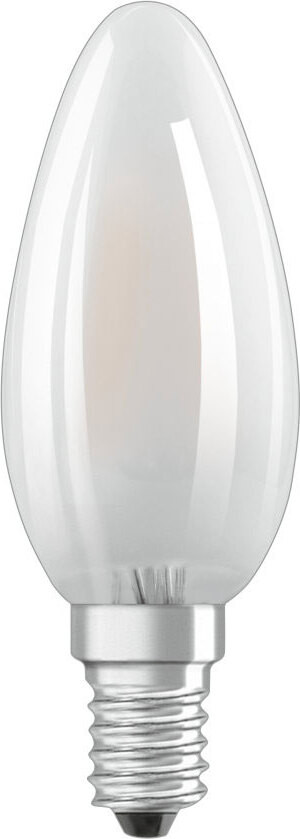 Osram LED Filament Classic Kerze 2,5W E14 Matt Neutralwit 4000K 6 stuks