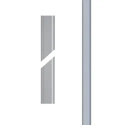 Abus Stangenset Nr. 3 für FOS 550 - FOS 650 - FSA in silber - 3S - 118cm/118cm