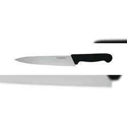 Schneider - Kochmesser - schmale Klinge, Größe: 20 cm - Griff schwarz