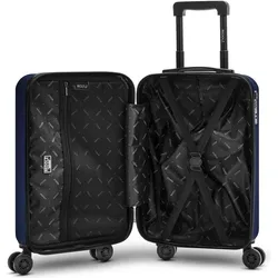Redolz Essentials 09 CABIN 4 Rollen Kabinentrolley 55 cm, Koffer, Blau