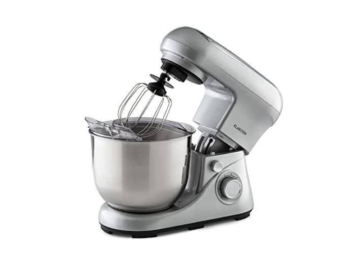 Klarstein Robot Patissier Multifonctions\, Batteur sur Socle\, Bol 5L\, Robot Cuisine 1300W\, Crochet à Pâte\, Multifonction\, Petrin a Pain\, Batteur Electrique Cuisine\, Rotation Planétaire 6 Vitesses