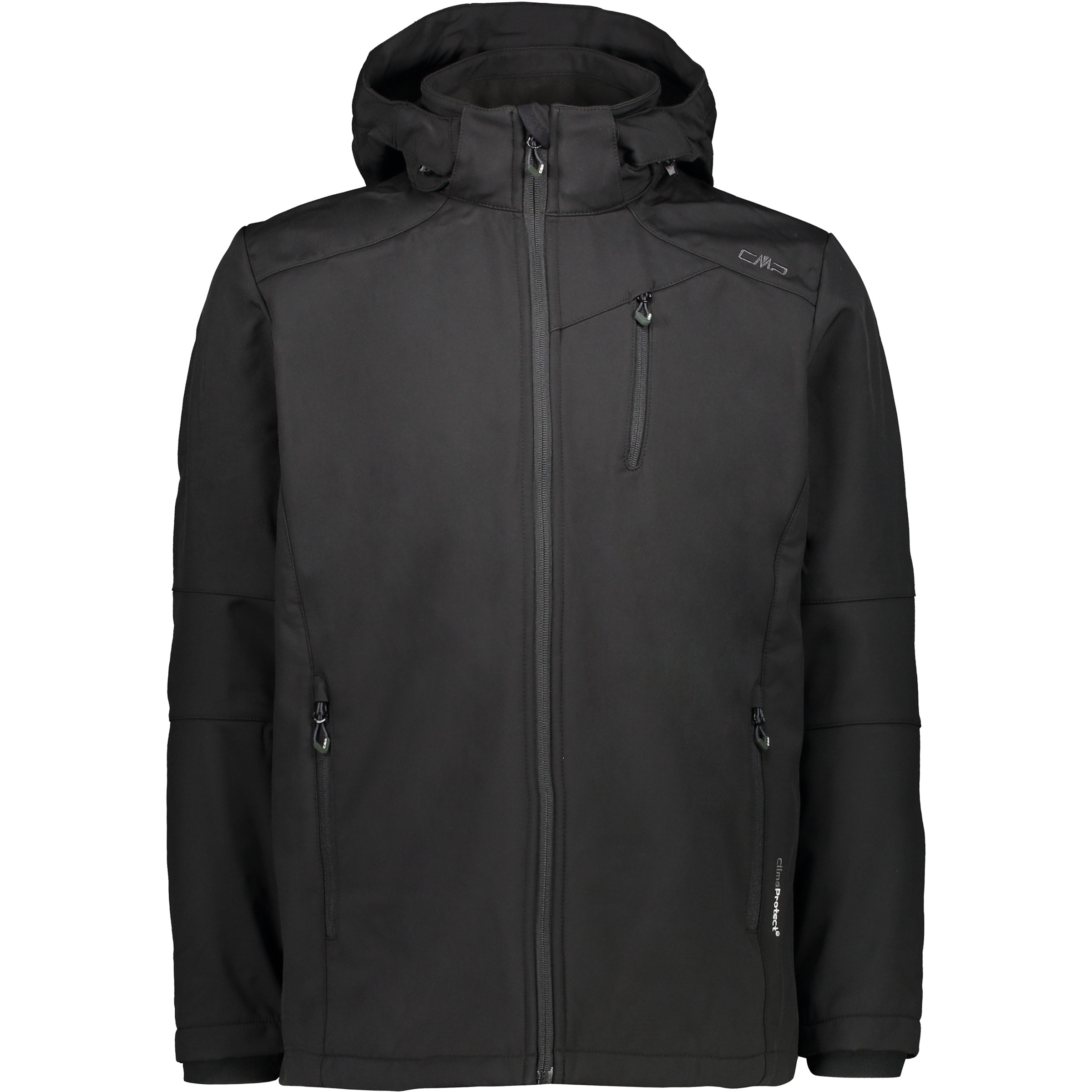 CMP Softshell Comfort Herren Softshelljacke schwarz Größe 3XL Trekking Wasserabweisend Wasserabweisend