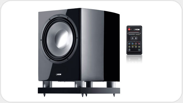 Canton Vento Sub 850 R highgloss *schwarz* CA02829