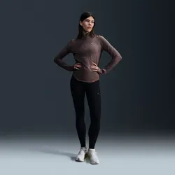 Nike DF Swift 7/8-Lauf-Leggings - Schwarz - L