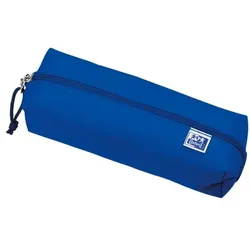 Oxford Großes Federmäppchen mit Gummiband rechteckig farbig blau, 22x8 cm