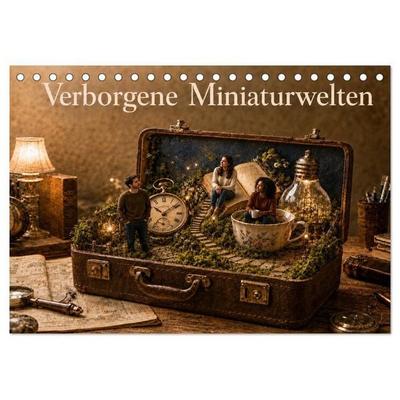 Verborgene Miniaturwelten (Tischkalender 2027 DIN A5 quer), CALVENDO Monatskalender