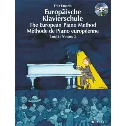 Europäische Klavierschule Band 3 (+CD)