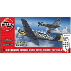 Airfix Supermarine Spitfire Mk.Vc vs Bf109F-4 Dogfight Double