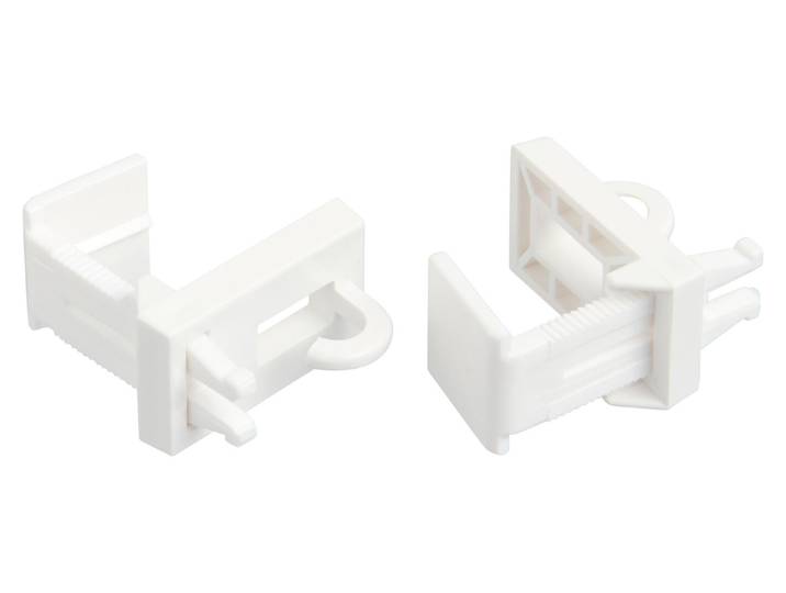 Gardinia Klemmträger mit Haken für Rollos