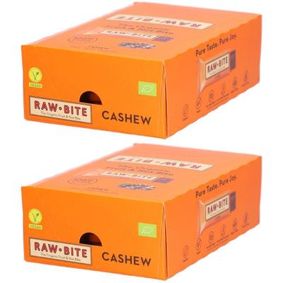 RAW Bite BIO Cashew 12x50g 2x 2x12x50 g