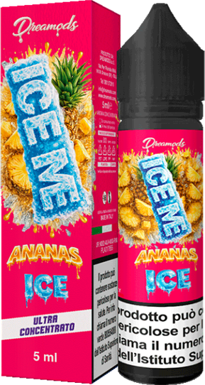Dreamods Ananas Ice Me Liquido Shot 5ml Ghiaccio
