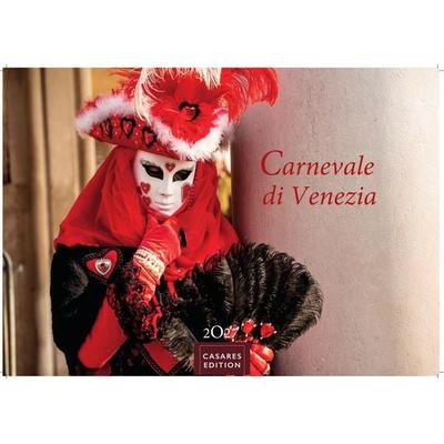 Venedig Karneval Kalender 2027 – Wandkalender | Fotokalender Italien 50x35 cm -. mit Karneval-Fotos, fantasievollen Masken und Kostümen