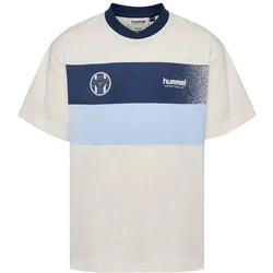 hummel, Jungen, Sportshirt, hmlJR LOOSE CHANGE T-SHIRT SS (146, 152), Weiss