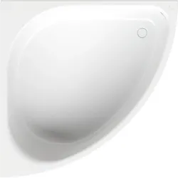 BetteArco Eck-Badewanne, Einbau, Unterbau, 1400x1400x450mm, 6035-000Plus, Farbe: Weiß mit Glasur Plus