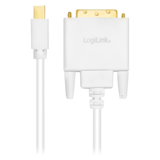 LogiLink Mini DisplayPort - DVI (1.80 m) (CV0137)