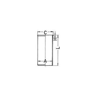 Kolbenschmidt Zylinderlaufbuchse [Hersteller-Nr. 89823190] für Toyota