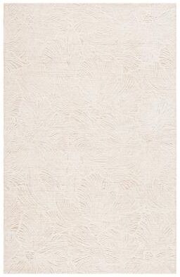 SAFAVIEH Handmade Ebony Tram Modern Wool Rug