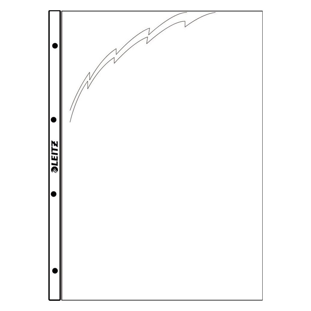 Leitz Prospekthülle A4 PVC (A4, 10x) (4734-30-00)
