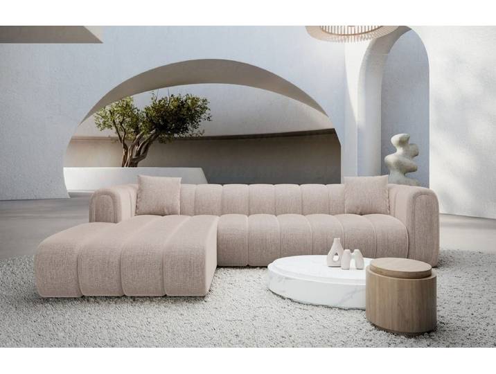 Stoff Ecksofa Almagro L-Form