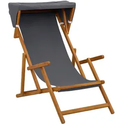 vidaXL, Liegestuhl, Liegestuhl (113 cm)