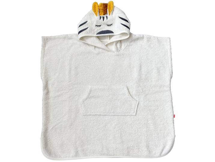 Badeponcho Zebra