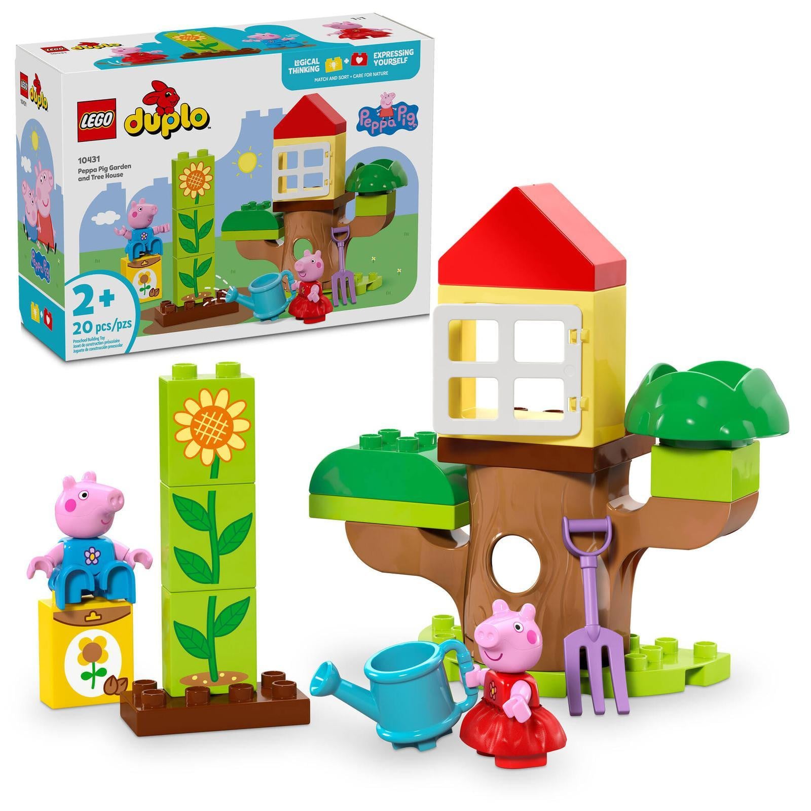 LEGO DUPLO Peppa's tuin en boomhut 10431