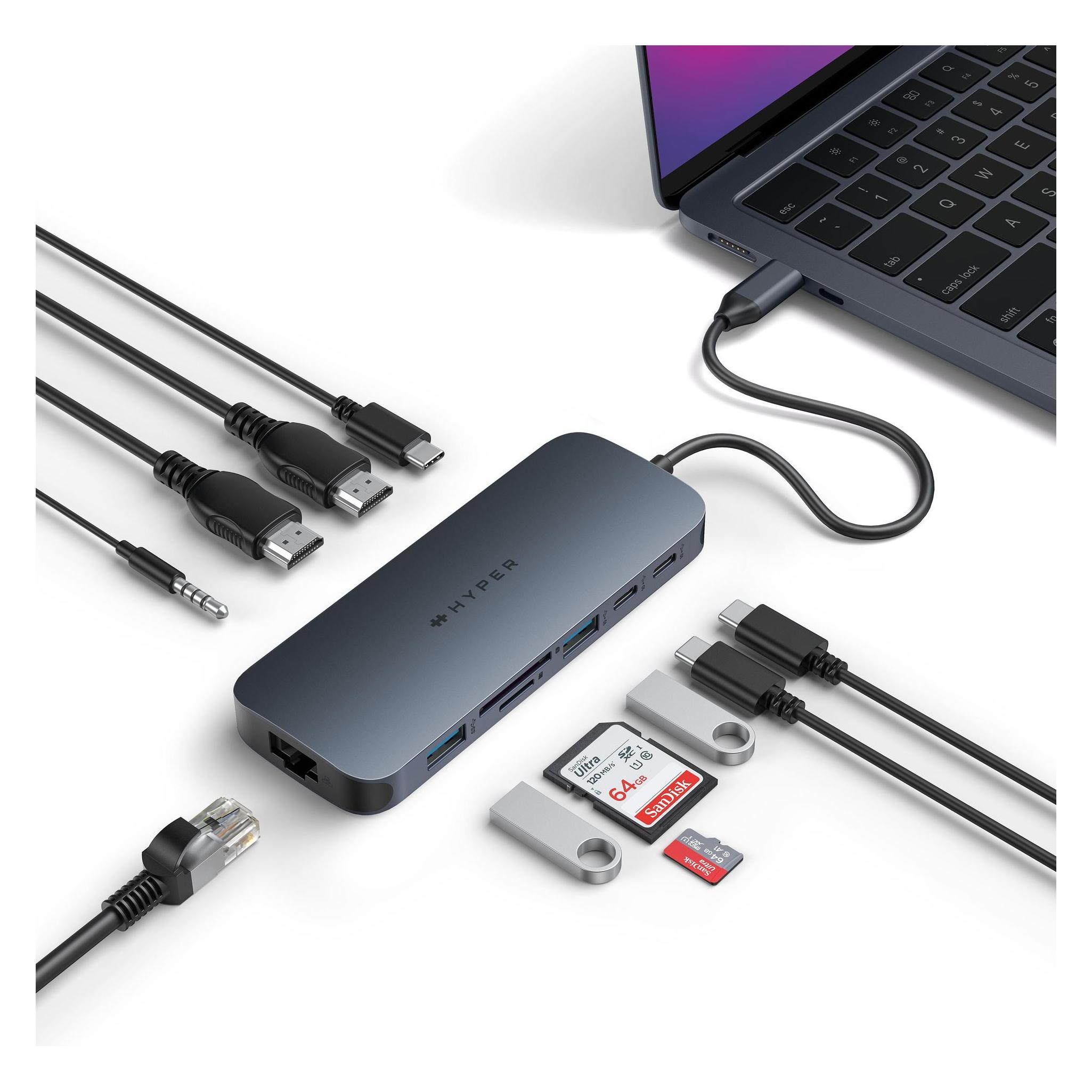 Hyper HyperDrive Next (USB-C, 11 Ports) (HD4006GL)