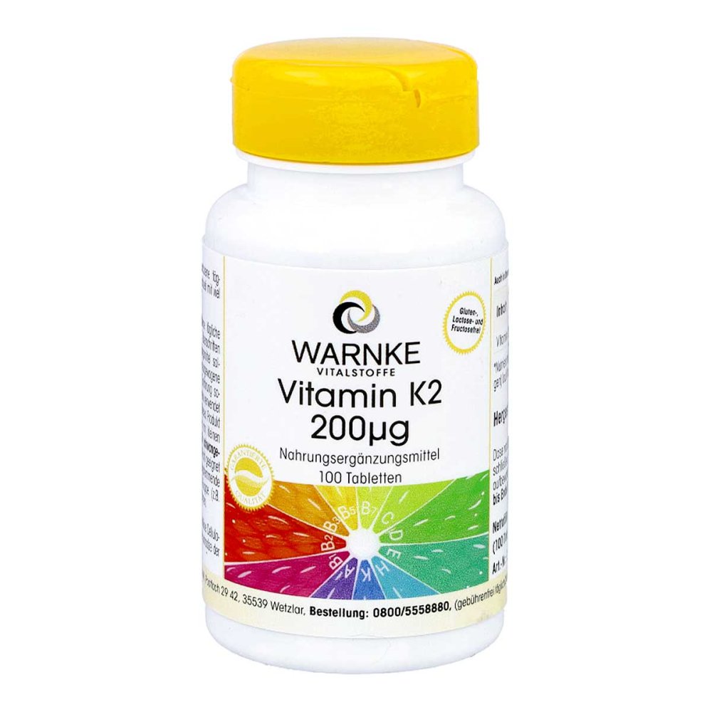 Warnke Vitalstoffe GmbH Vitamin K2 200 [my]g Tabletten 13433829