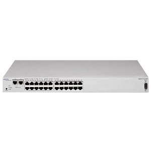 Nortel Ethernet Switch 325-24G, gemanaged, RS-232, 8000 Eintragungen, 0,1 Gbit/Sek, RMON 2, SNMP, RMON, Telnet, SNMP 3, HTTP, 16 MB