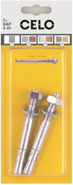CELO Blister Blitzanker BA plus 8-85/20 ; CELO Befestigungssysteme (5885BA2)