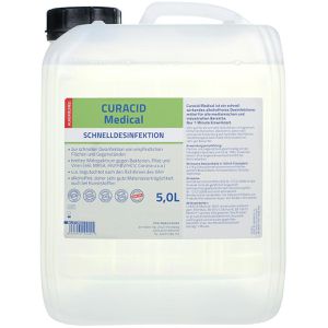 Curacid Desinfektionsmittel 113051, Medical, Flächendesinfektion, alkoholfrei, Kanister 5 Liter