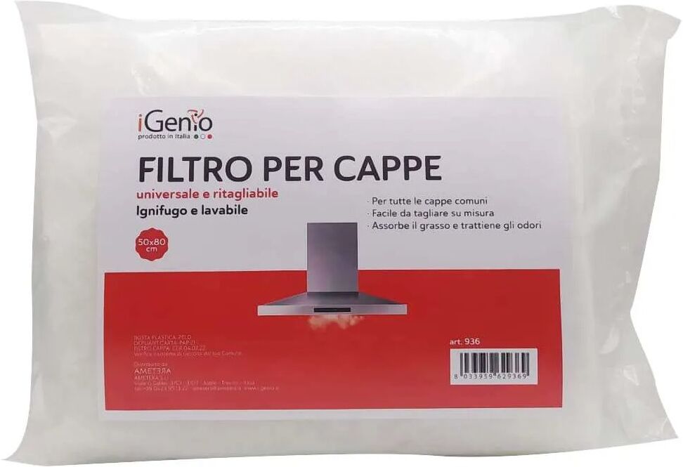 Filtro cappa Igenio 936 Universale