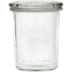 Einkochwelt Einkochglas 12-tlg., klar, mit Deckel, Inhalt: 0,16 Liter