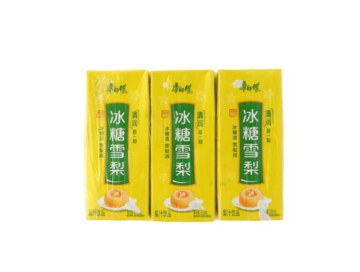 【Verkoeling】Master Kong gestoofde perendrank met kandijsuiker 6 x 250 ml