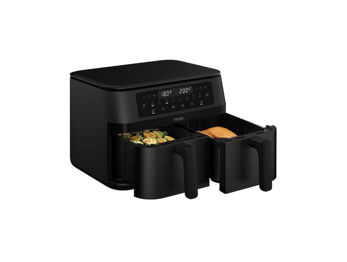 Haier Heißluftfritteuse HAF3AD 011, 1400 W, XXL, 8 Zubereitungsfunktionen, Warmhaltefunktion, hOn-App