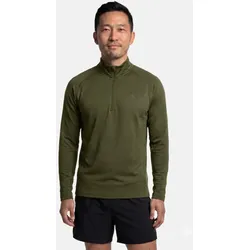 MOMENTUM HALF-ZIP LAUFSHIRT - 1-Pack - Dunkelolivgrün - L