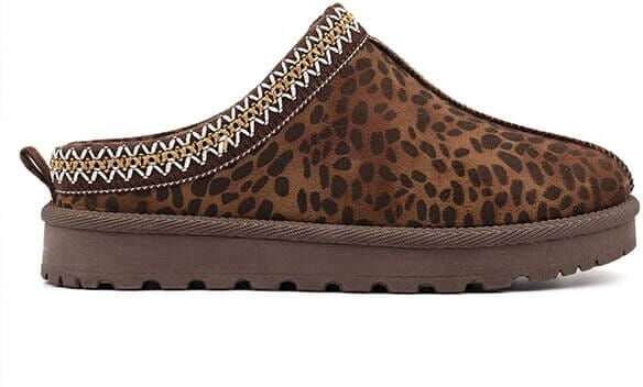 Lunar Selena Tan Ocelot Slippers