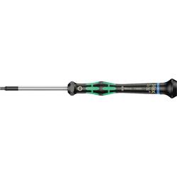 Wera 2054 Elektrotechnik und Feinwerktechnik Innen-Sechskantschraubendreher Schlüsselweite (metrisch): 2.4 mm Schlüsselweite (Zoll): 3/32 Zoll Klingenlänge: 60 05118080001