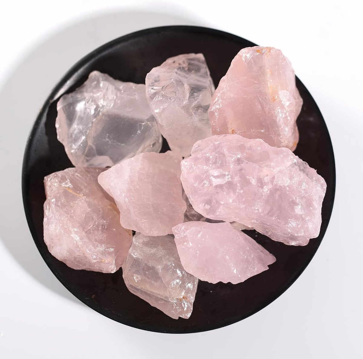 Rozenkwarts Kristallen - Ruwe Roze Edelstenen voor Decoratie en Hobby - 1,5-2 cm