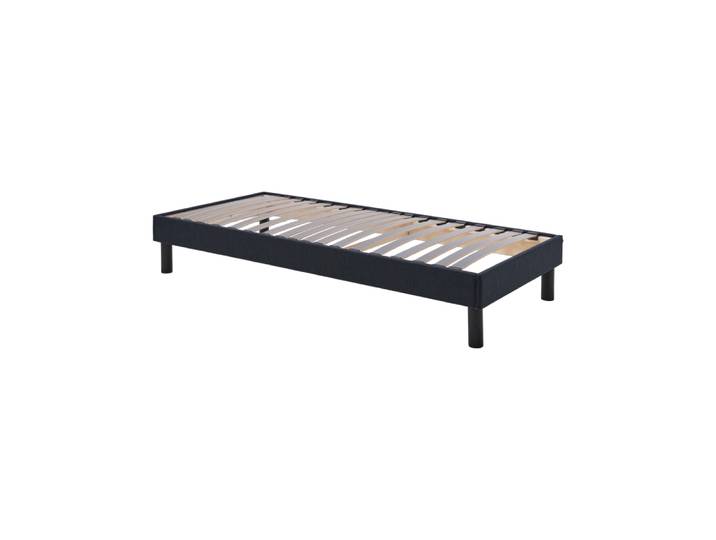 Sommier tapissier en kit bleu 90 x 200 cm