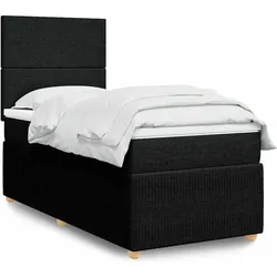 vidaXL, Boxspringbett, Mackenzie (Schlichtes Design) (90 x 200 cm)