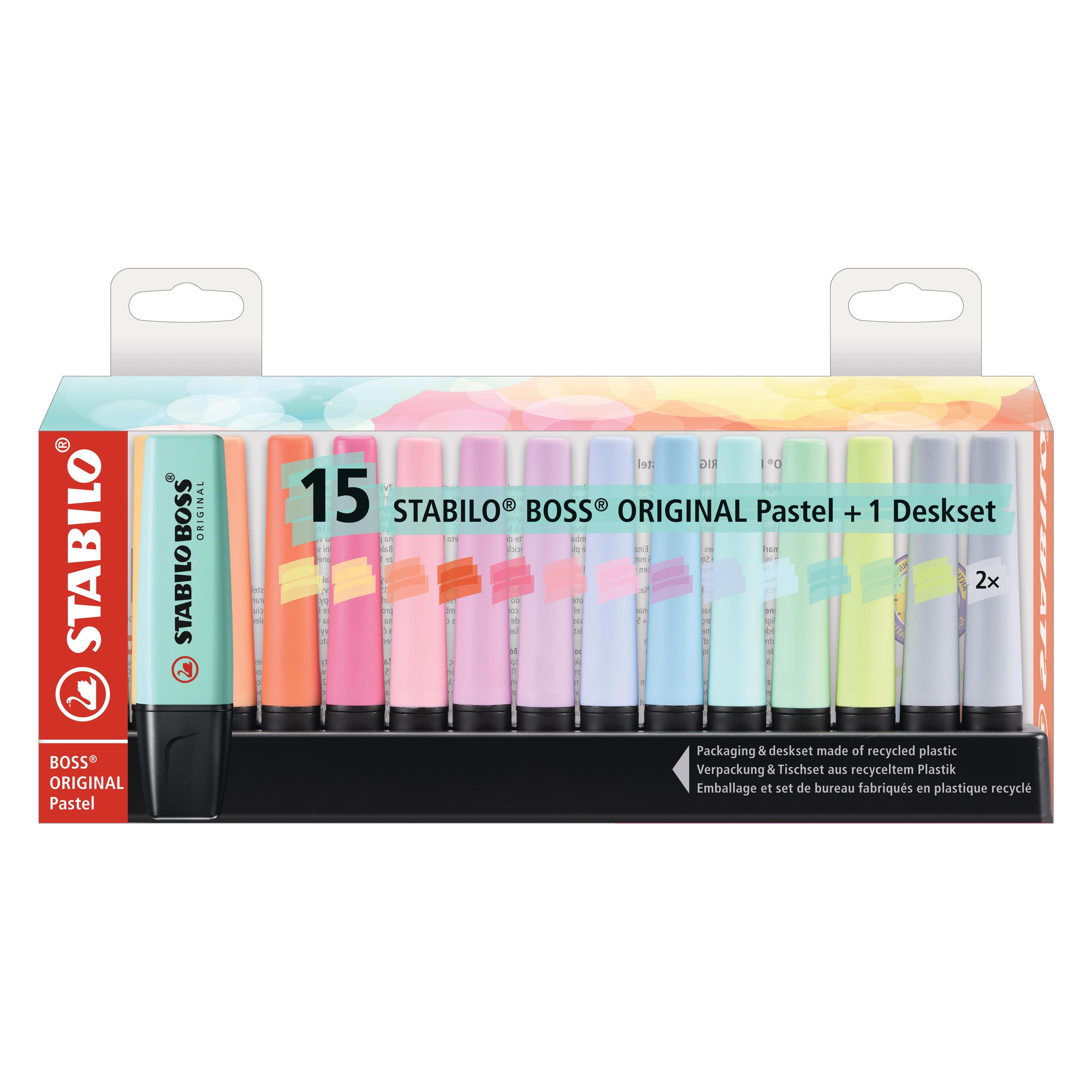 Stabilo BOSS ORIGINAL Textmarker (15x) (7015-02)