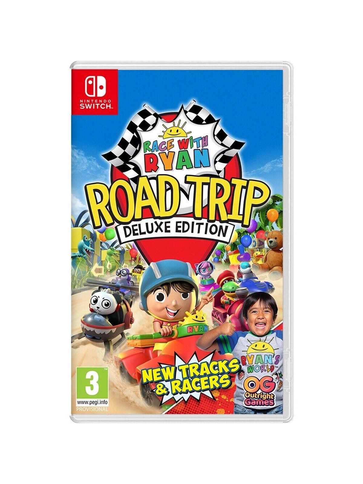 Race With Ryan: Road Trip (Deluxe Edition) - Nintendo Switch - Rennspiel - PEGI 3