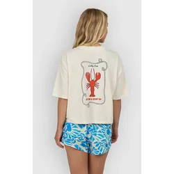 Salty Crew Shellbrate Skimmer T-Shirt off white Gr. XS