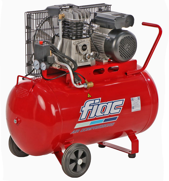 Fiac AB 100/3 MC R3000 FC - Elektrischer Luftkompressor mit Riemenantrieb - Motor 3 HP - 100 lt