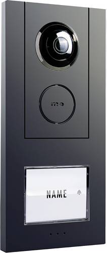 M-e modern-electronics VISTUS VD ALU-610A Türsprechanlagen-Zubehör Kabelgebunden Außeneinheit Anthrazit
