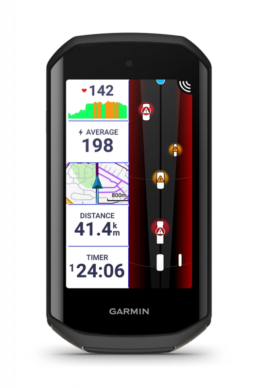 Garmin Varia RearVue 820: Radar Posteriore con Luce e Avviso Frenata